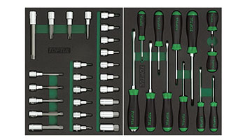 Tủ đồ nghề 7 ngăn 280pcs Toptul GV-28008