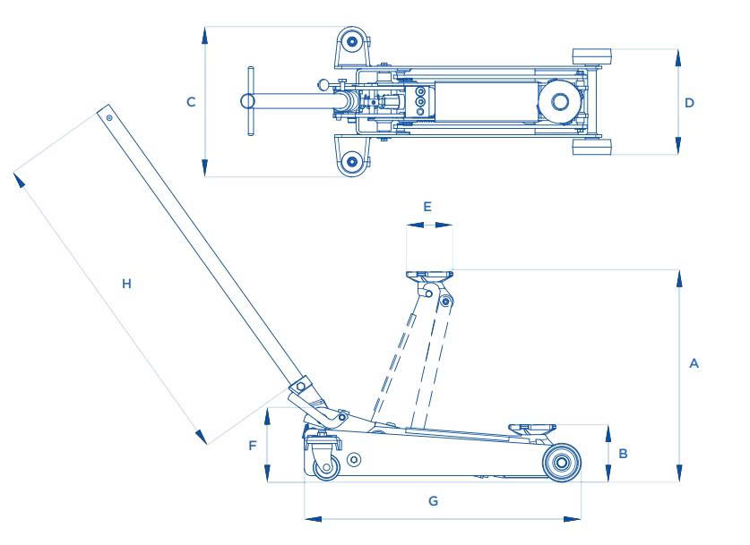 Kích Cá Sấu Thủy Lực OMCN 112/BS