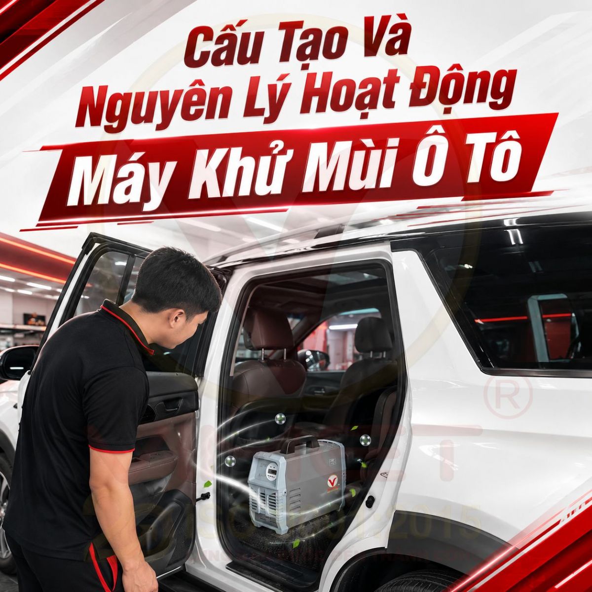 Máy Khử Mùi Ô  Tô: Cấu Tạo Và Nguyên Lý Hoạt Động