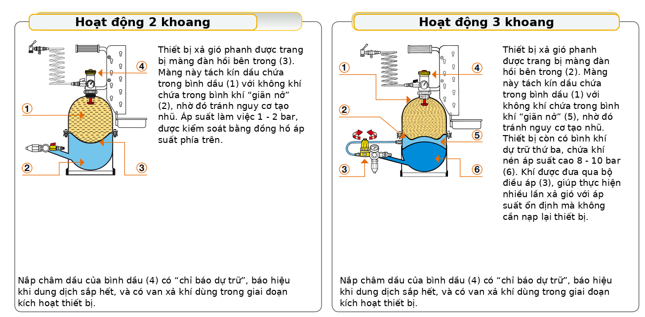 Thiết bị thay dầu hệ thống phanh ly hợp 2 ngăn Raasm 10105
