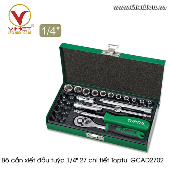 Bộ cần xiết đầu tuýp 1/4