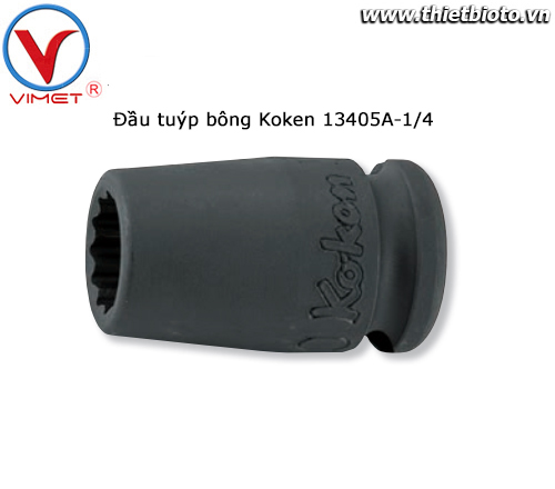Đầu tuýp bông Koken 13405A-1/4