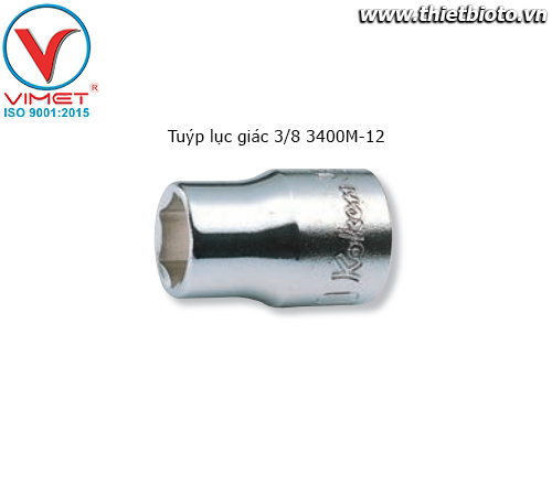 Tuýp lục giác 3/8 3400M-12